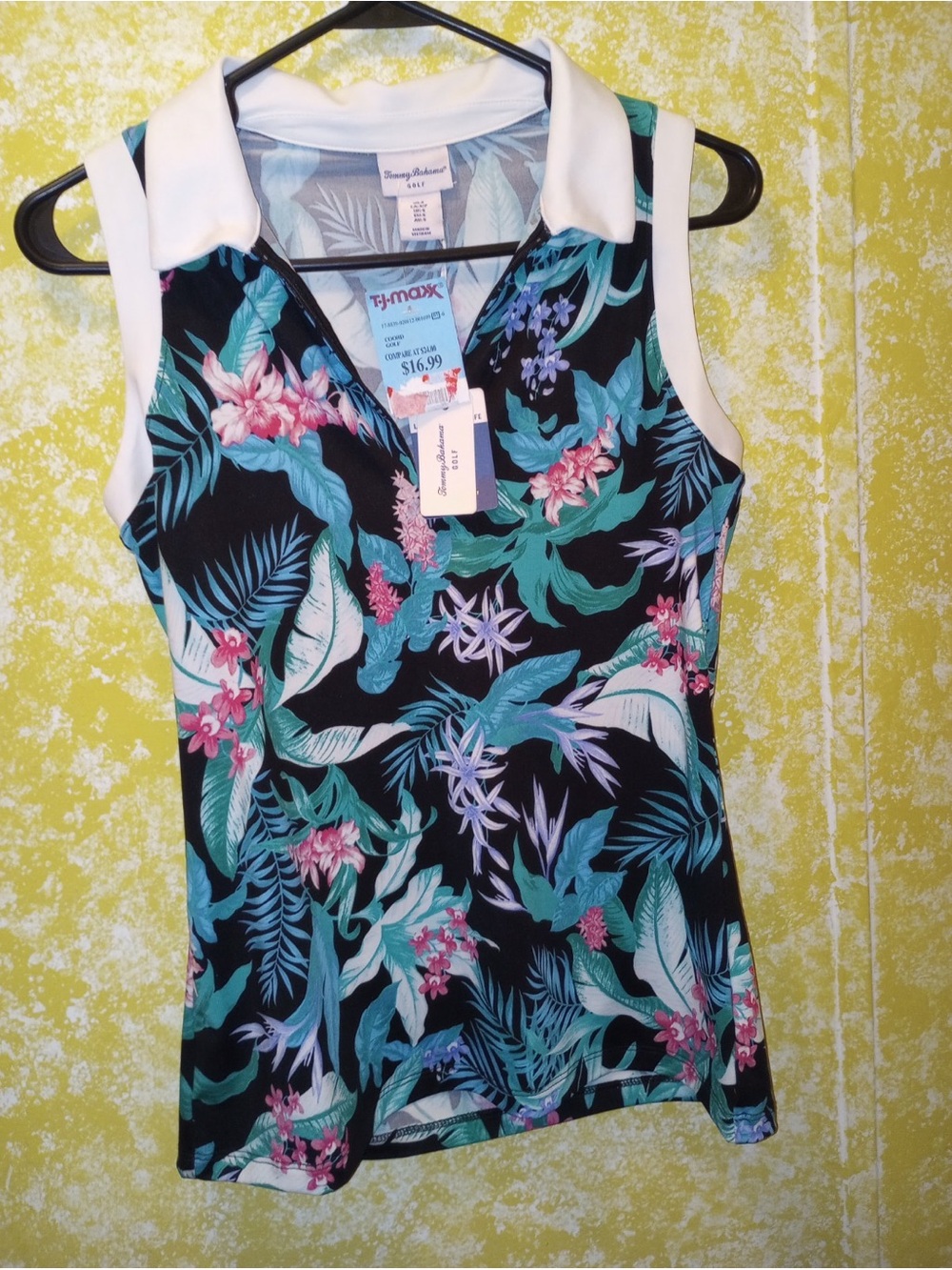 Tommy Bahama Golf Sleeveless Shirt NWT